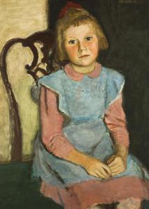 HORNIK Jiri 1916-1961,Portrait of a Girl,1952,Palais Dorotheum AT 2013-05-18