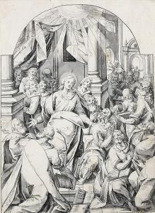 HORNSTAIN Gabriel 1639,Die Ausgießung des Heiligen Geistes,1641,Winterberg Arno DE 2023-10-21