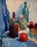 HOROWITZ FRANK 1889,Still Life with Bottles, Pitcher and Fruit,Shannon's US 2008-05-01