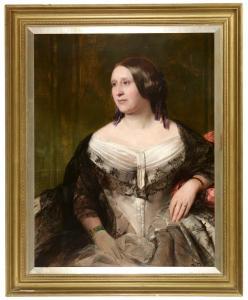 HORSLEY John Calcott,A portrait of a Victorian lady seated in a chair,Anderson & Garland 2021-09-14