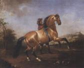 HOSENFELDER Christian Friedrich 1706-1780,Horse being Schooled by a Groom,Sotheby's GB 2002-04-16