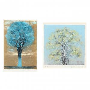 HOSHI Joichi 1913-1979,Trees,1977,Leland Little US 2024-02-22
