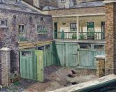 HOSKING R 1900-1900,View into Mews courtyard,1949,Canterbury Auction GB 2013-10-08