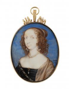 HOSKINS John 1595-1664,Portrait of Dorothy Wheler,1648,Rosebery's GB 2024-02-27