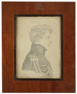 HOSTEIN Emma,Portrait de son frère, Adolphe Hostein, de profil ,Ader FR 2013-10-25
