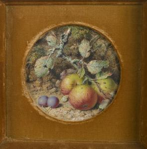 HOUGH William B 1857-1894,A still life with apples,Bonhams GB 2009-01-11