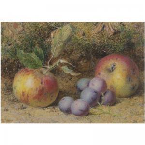 HOUGH William B 1857-1894,STILL LIFE OF APPLES AND GRAPES,Sotheby's GB 2008-10-28