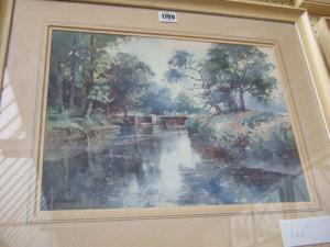 HOUGHTON William Robert 1826-1897,Fishing on the River Arun at Okehur,Bellmans Fine Art Auctioneers 2007-04-25