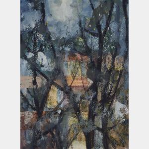 HOUSSER Yvonne McKague 1897-1996,Mystery Trees,Waddington's CA 2017-03-11