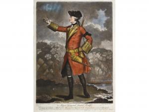 HOUSTON Richard 1721-1775,Major General. Major General James Wolfe,Lawrences GB 2018-06-08