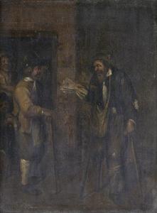 HOUT M.D,A young boy robbing a gentleman distracted by an accomplice,Bonhams GB 2012-02-15