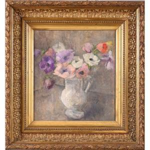 HOW Beatrice Julia 1867-1932,Vase de fleurs,Herbette FR 2023-05-07