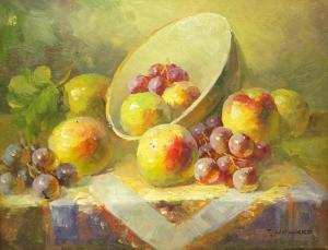 HOWARD J,Still Life of Fruit on Table,David Duggleby Limited GB 2019-09-13