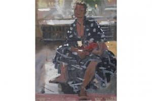 HOWARD Ken 1932-2022,Portrait of a Seated Woman,Tooveys Auction GB 2015-03-25