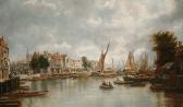 HOWARD William 1800-1800,a busy continental harbour, signed,Bonhams GB 2004-03-09