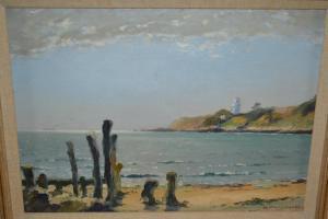 HOWARD William Wing 1900-1900,coastal scene,Lawrences of Bletchingley GB 2017-04-25