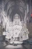 HOWARTH Albany E. 1872-1936,British Winchester Cathedral,Bonhams & Goodman AU 2008-06-01