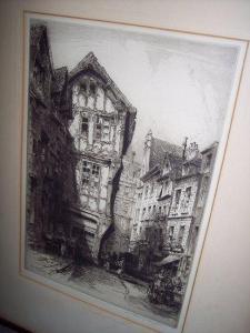 HOWARTH Albany E. 1872-1936,Rue Saint Romain, Rouen,Simon Chorley Art & Antiques GB 2009-10-22
