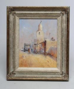 HOWELL David 1965,Truck Stop on the Jeddah Road,Hartleys Auctioneers and Valuers GB 2022-09-14