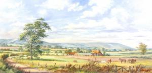 HOWELLS William,Near Horsebridge, East Sussex\’, landscape,Batemans Auctioneers & Valuers 2024-02-03