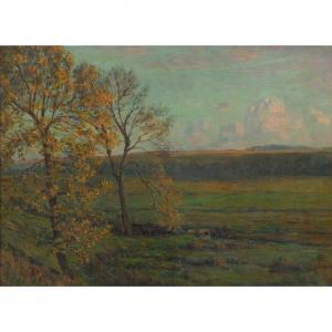 HOWLAND Georges 1865-1928,Landscape,1900,Treadway US 2008-09-14