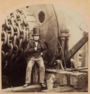 HOWLETT Robert 1830-1858,George Downes - Isambard Kingdom Brunel,1857,Dreweatts GB 2014-06-06