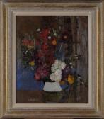 Hoyland Hannah 1871-1947,FLOWERS IN A VASE,Anderson & Garland GB 2012-12-04