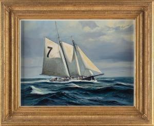 HOYNE Thomas Maclay 1924-1989,Boston Pilot Boat,Eldred's US 2023-08-11