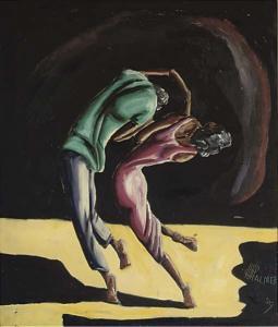 hoyt palmer alice 1900-1900,Dancing Couple,1959,Christie's GB 2006-10-29