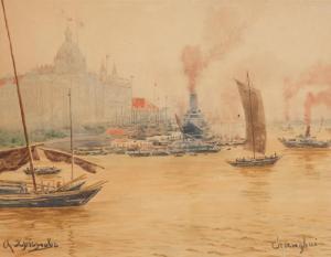 HRENOV Alexander Sergeevich 1860-1926,Shanghai,Shapiro Auctions US 2023-10-21