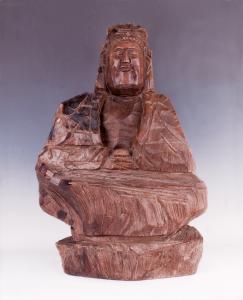 HSIAO YI 1956-2006,Seated Figure Of Guanyin,1986,Kingsley's CN 2010-06-27