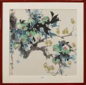 HUA lio 1945,Branches aux fruits et aux oiseaux,VanDerKindere BE 2016-12-13