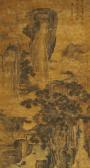 HUANCHENG lu 1630-1710,Pavilions amongst Pines,1696,Christie's GB 2021-11-29