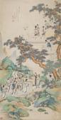 Huang Gu 1856-1927,Spring Banquet,1810,Bonhams GB 2020-12-14