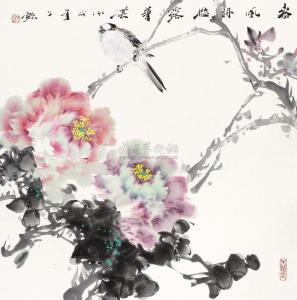 HUANG ZIYI,Flowers and Birds,Beijing Zhongjia International Auctions CN 2009-12-06