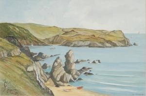 HUBBARD Len,A Tranquil Cove,1998,Bamfords Auctioneers and Valuers GB 2021-07-20