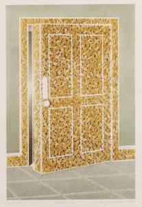 HUBBUCK Rodney 1940,Foliate Door,1980,Rosebery's GB 2024-04-18