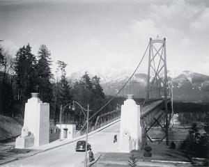 HUBER Karl 1872-1953,Lions Gate Bridge,Heffel CA 2021-01-28