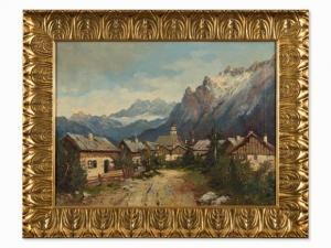 HUBERMEIER F 1900-1900,Alpine Village View,Auctionata DE 2016-09-06