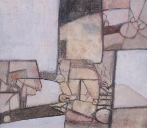 HUBERT Ernest 1899-1988,Untitled abstract,1950,Woolley & Wallis GB 2018-12-04