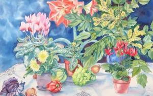 HUDDY Margaret 1900-2000,FLOWERS AND VEGETABLES,Sloans & Kenyon US 2006-02-04