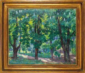 HUDECEK Antonin 1872-1941,In the forest,1915,Art Consulting CZ 2023-06-11