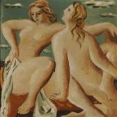 HUDECEK Frantisek 1909-1990,Bathing Girls,1932,Palais Dorotheum AT 2012-03-10