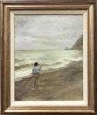 HUDSON Grace Carpenter 1865-1937,Young Boy on the Shore,Clars Auction Gallery US 2011-09-11