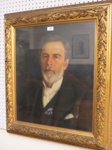 HUDSON Henry John 1800-1900,Portrait of George Wightwick Rendel,1897,Campbells GB 2016-09-13
