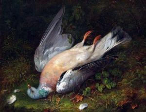 HUDSON ROBERT 1826-1885,Dead Pigeon,Keys GB 2012-07-13