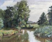 HUEBER Luc 1888-1974,Landschaft im Elsaß (Petite Pierre),DAWO Auktionen DE 2017-12-02