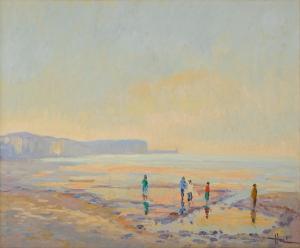 HUET Jacques 1937,Mer à Dieppe,Sotheby's GB 2022-10-20