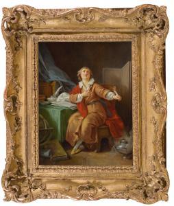 HUET Jean Baptiste I 1745-1811,PORTRAIT OF MARIE-JOSEPH CHÉNIER,1788,Sotheby's GB 2018-07-05