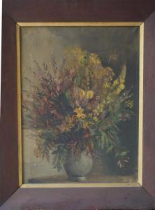 HUET Marie Reine 1900-1900,Bouquet de fleurs,1889,Daguerre FR 2017-04-30